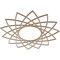 Ekena Millwork Eleanor Wood Fretwork Pierced Ceiling Medallion, Hickory, 28"OD x 10 3/4"ID x 3/8"T CMWP28X28X0375EAHI - alternate 3